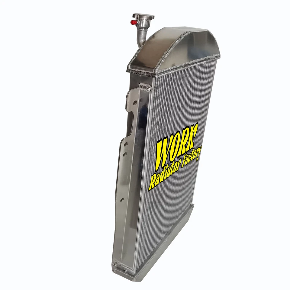 All Aluminum Radiator for 1937-1938 Chevy GMC Pick up Truck Small Block V8 AT - Imagem 4 de 4