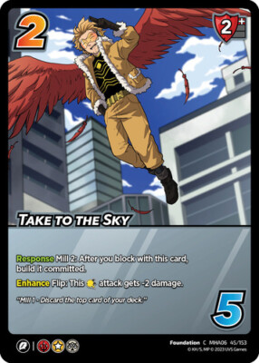 4X-Take to the Sky - 1st Edition-MHA06-Jet Burn-Universus