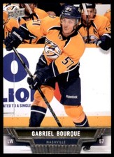 2013-14 Upper Deck Gabriel Bourque Nashville Predators #112