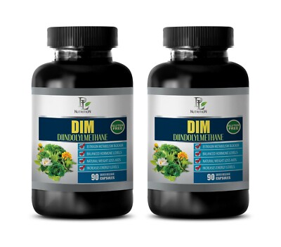 immune system boost - DIINDOLYLMETHANE - dim supplement estrogen blocker 2 BOTTL
