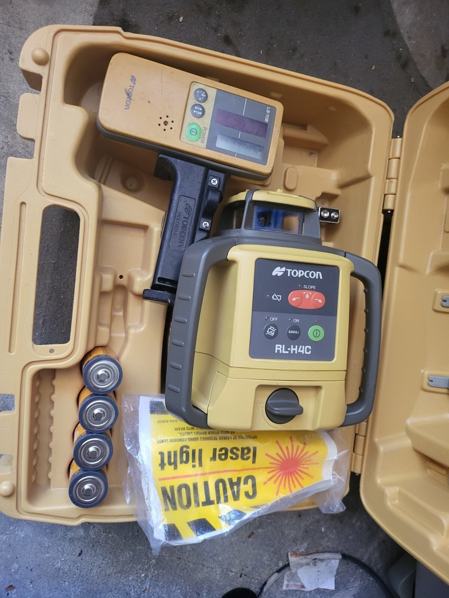 Topcon RL-H4C Vertical Horizontal Leveling Rotary Laser LS-70B 