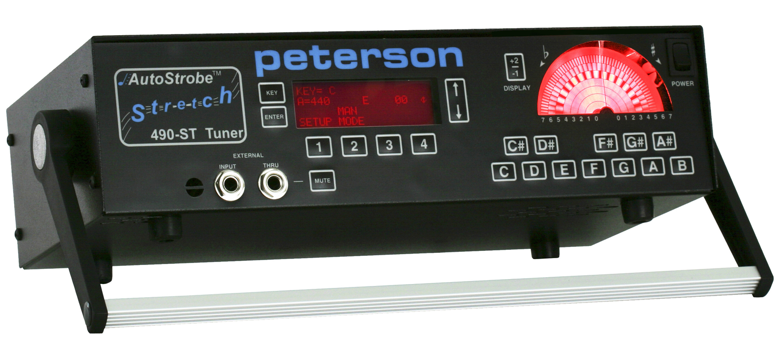 Тюнер Peterson AutoStrobe 490-ST Stretch Tuning