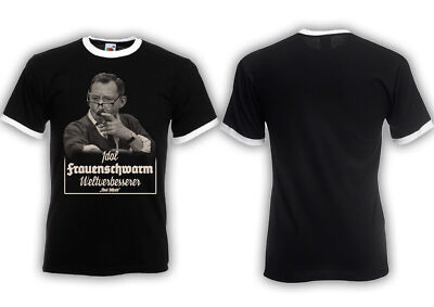 IDOL !  Alfred RINGER T-Shirt  TV Kult Serie Spruch Zitat Fun Punsch