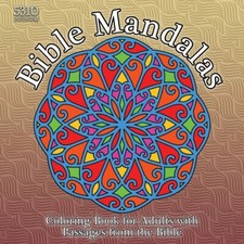 Bible Mandalas - Coloring Book For Adults With Passages From The Bible