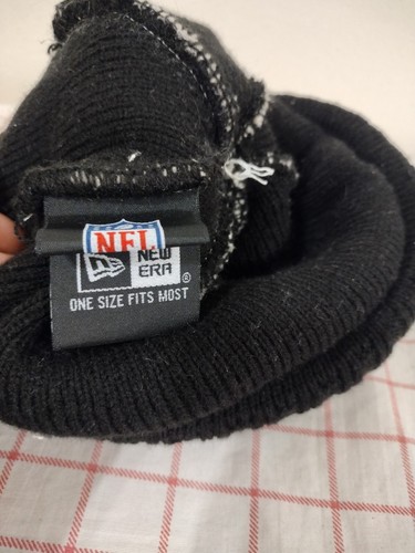 KC Super Bowl 43 Beanie Bommel Wintermütze Mütze beige weiß Herren Damen Strick New Era - Bild 5 von 5
