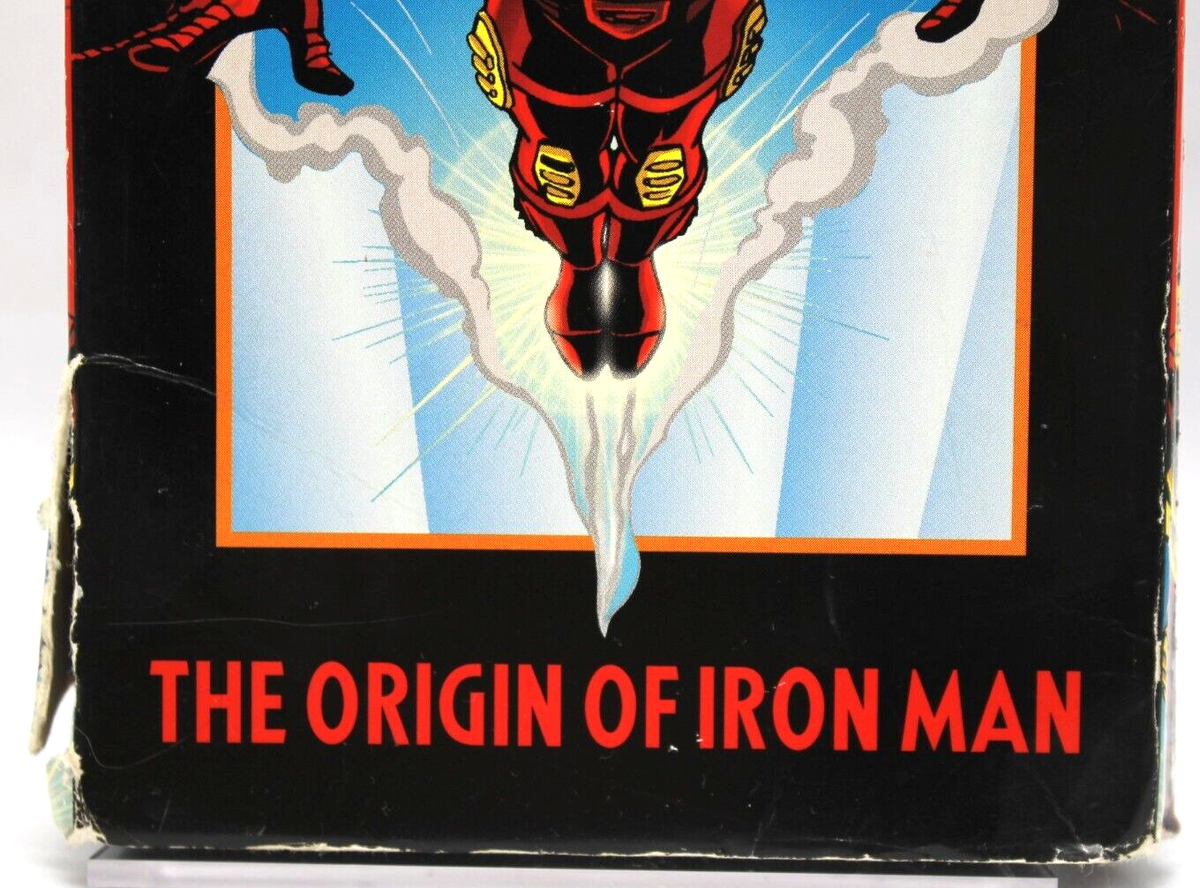 Marvel The Origin of Iron Man VHS 1997 Fox Kids Video Superhero