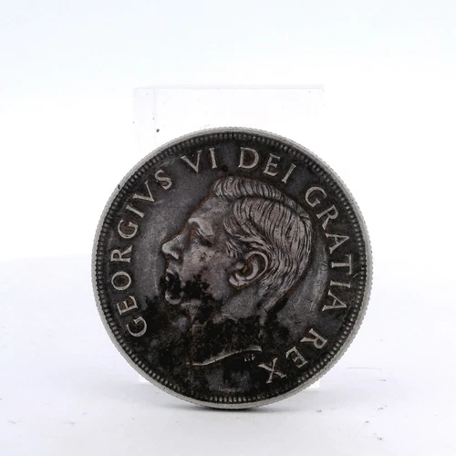 1949 Canada Dollar Coin $1 ( XF Original ) 80% Silver