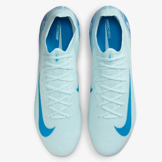 Nike Mercurial サッカーシューズ ホワイト/ブルー Nike Air Zoom Mercurial Superfly X Club Firm Ground/Mixed Ground