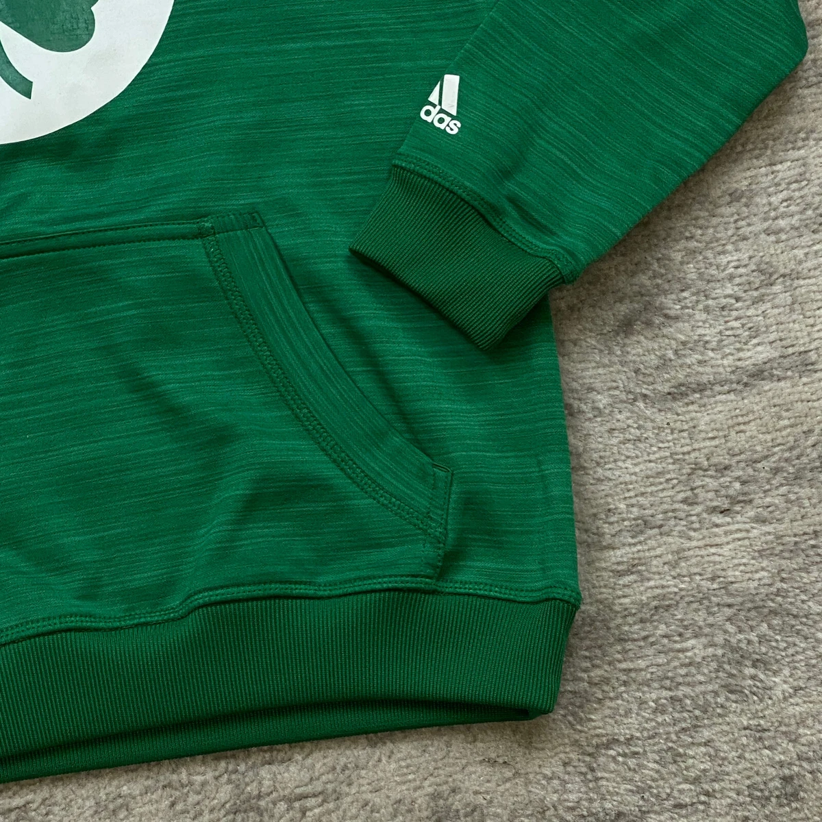Boston Celtics Sweater Boy Medium Green White Preppy Hoodie NBA Basketball  Youth | eBay
