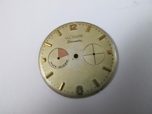 QUADRANTE PORTELLONE CROCE CALIBRO LECOULTRE 497 PER FUTUREMATIC - Foto 2 di 4
