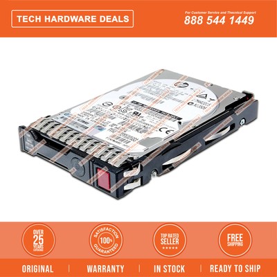 857642-002 0 Hrs w/Tray   HPE 10TB SAS 12G 7.2K LFF SC 512e He DS HDD