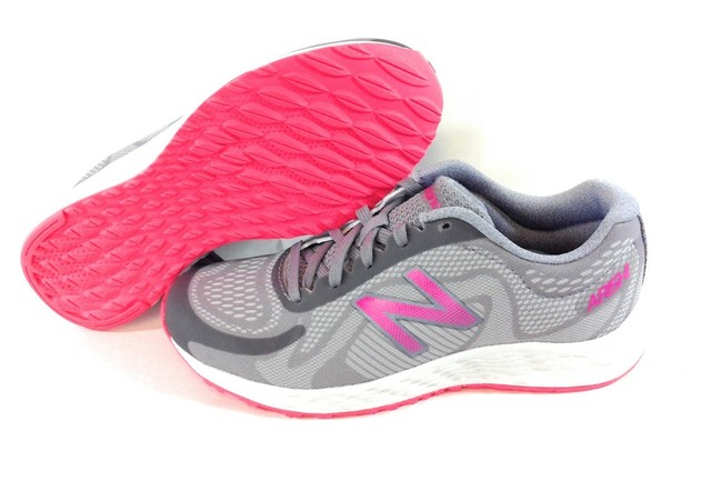 NEW Youth Girls Kids NEW BALANCE ARI GPY Grey Pink White Sneakers Shoes | eBay