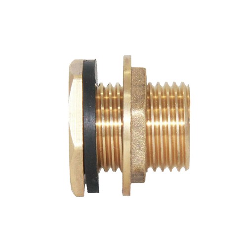 Reliable Brass Water Tank Connector Suitable for 1/2 or 3/4 Inch Rain Barrels - Picture 6 of 15
