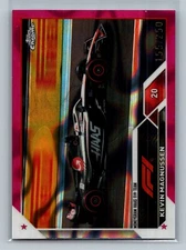 2023 Topps Chrome F1 Kevin Magnussen Fuchsia Lava /250