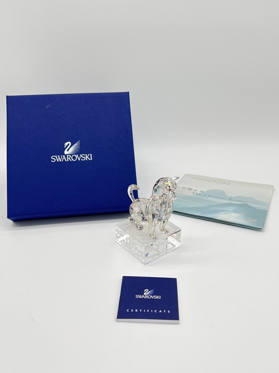 【 廃盤・希少 】SWAROVSKI「 Chinese Zodiac Dog 」 希少 ）SWAROVSKI「 Chinese Zodiac Dog 」廃盤品