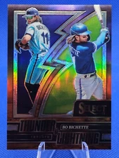 Bo Bichette 2022 Panini Select Ultra Rare SSP #TL-15 Thunder & Lightning Prizm