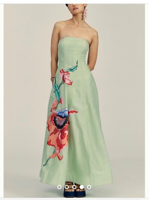 geisha designs off-the-shoulder floral appliqu dress Geisha Designs Online in US