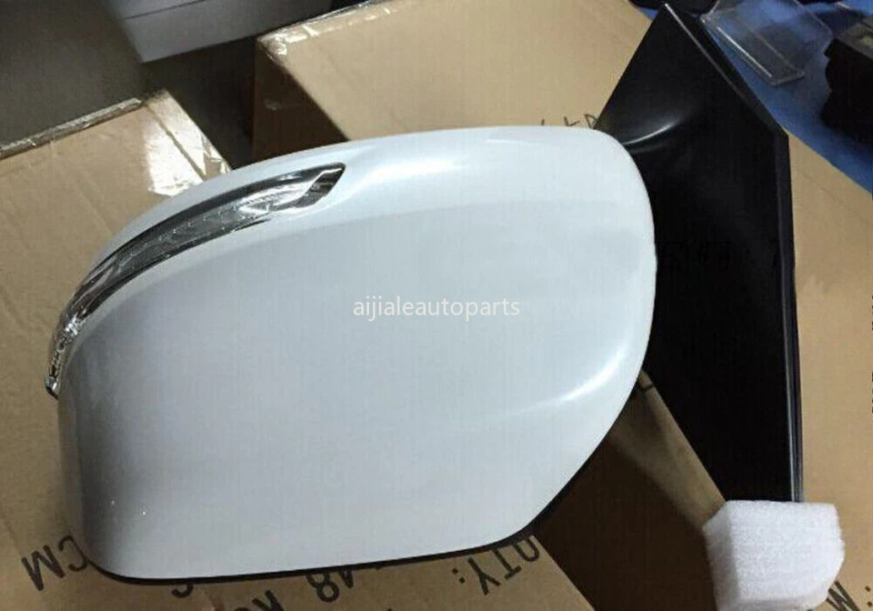 LEFT Car Side Mirror With LED Indicator For Toyota Land Cruiser LC200 2008-2015 Foto 3 de 4