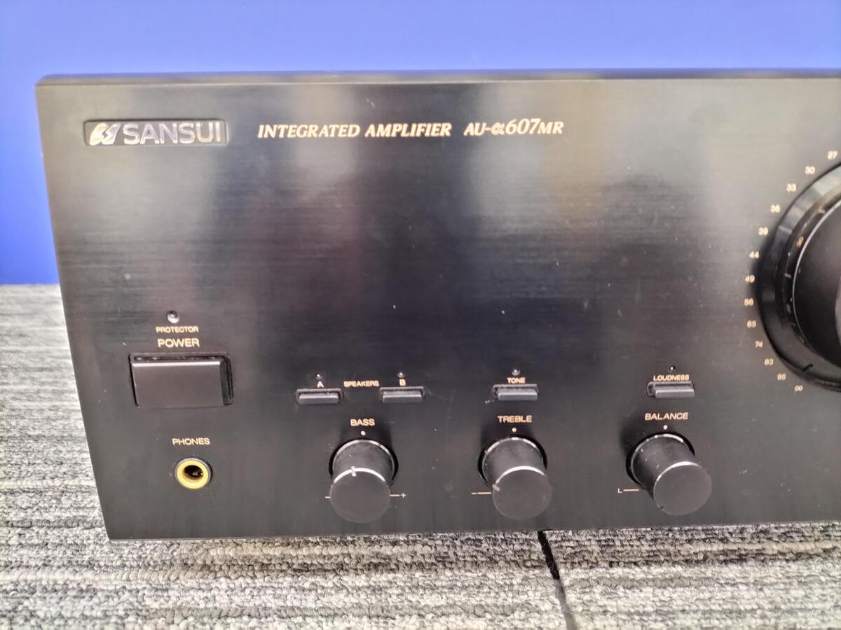 SANSUI AU-α607MR | Stereo Integrated Amplifier Manual in SANSUI AU-α607MR | Stereo Integrated Amplifier Manual in