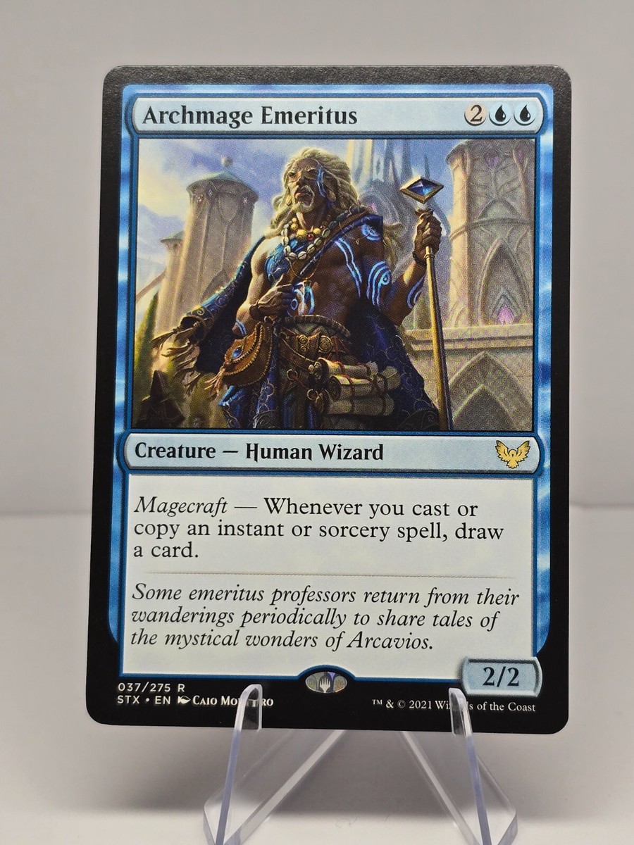 MTG - Archmage Emeritus - Strixhaven - STX - #37 NM | eBay