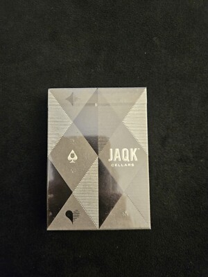 Black JAQK Limited Edition Playing Cards Deck By Theory 11 Brand New Rare  