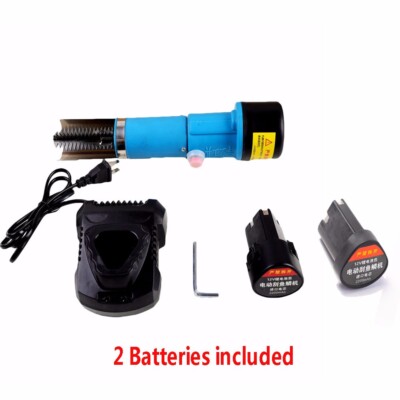 Electric Fish Scaler Cleaner Remover Scraper Tool With Batteries L Wrench Kit