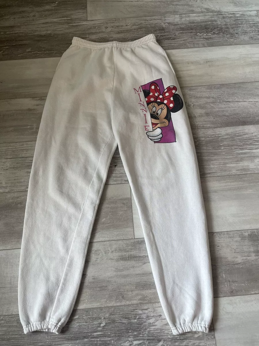 Vintage Minnie Mouse sweat pants mens medium 90s disneyland walt