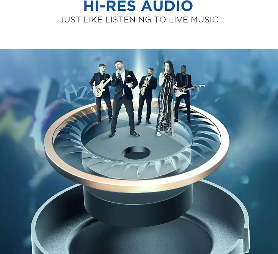 1Más Auriculares Triple Driver LTNG Lightning - Plateados Foto 2 de 4