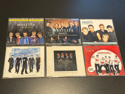 Westlife - 6 CD Singles 1999-2006 - Mandy, Uptown Girl, The Rose, Swear It Again