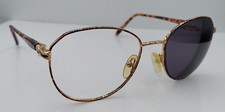 Vintage Joan Collins J-276 Oval Metal Sunglasses FRAMES ONLY