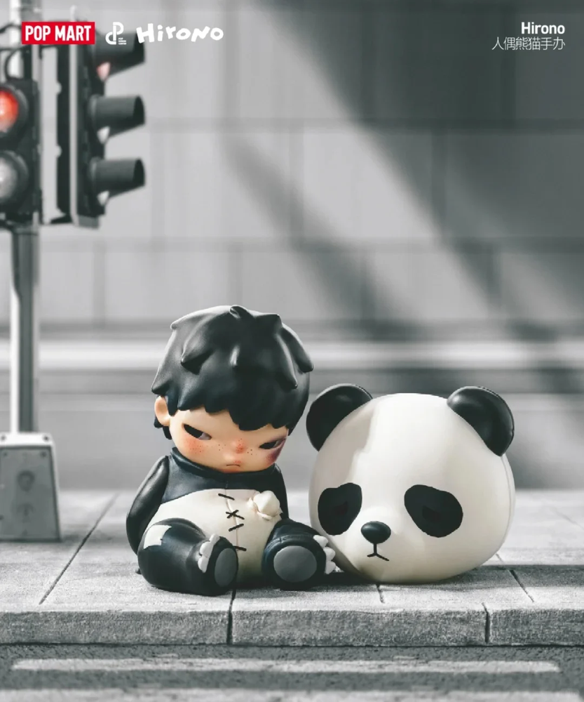 HIRONO DOLL PANDA PENDANT EXHIBITION LIMITED ACTION KIDS CUTE ART