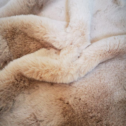 Ultra Soft Faux Rabbit Fur Rug 4X6, Machine Washable Area Rugs for Bedroom Fluff - Picture 7 of 7