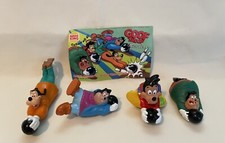Disney Goof Troop Bowlers Lot of 4 Burger King Toys 1992