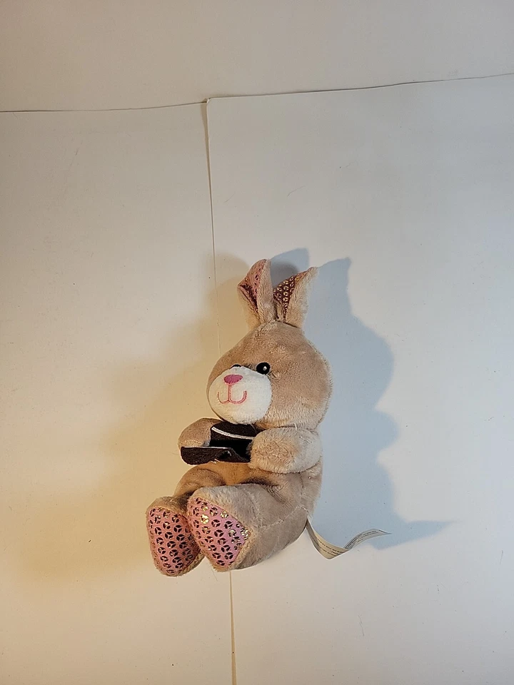 Stuffed Plush Easter Bunny With Football - Image 3 of 4