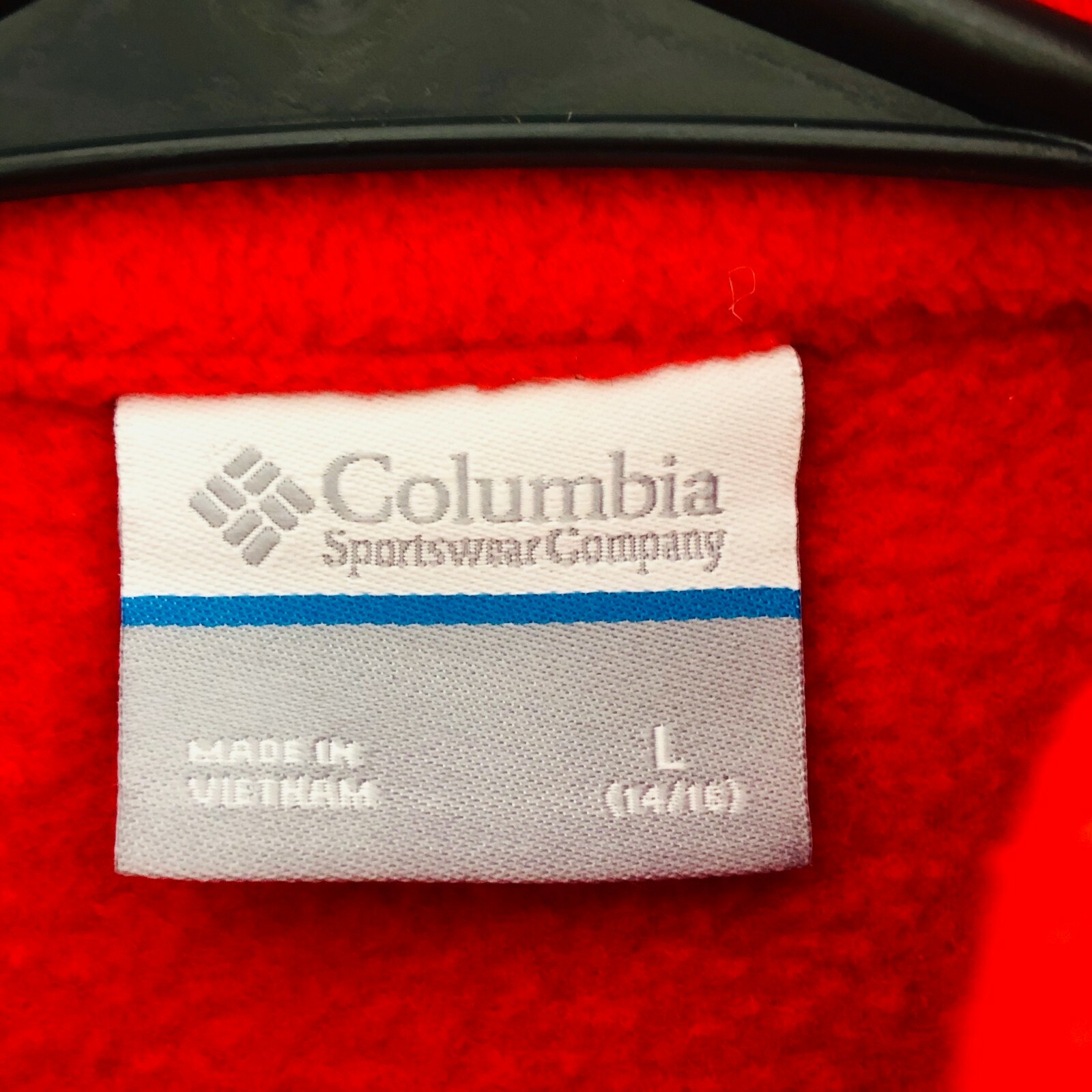 COLUMBIA Women’s Red Fleece Vest Size Large 14/16 eBay