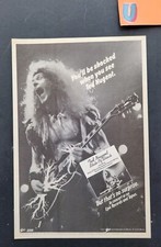 Ted Nugent State Of Shock Album Promo Print Advertisement 1979
