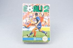 Nintendo NES *Goal! 2* OVP CIB PAL B GT-ESP +