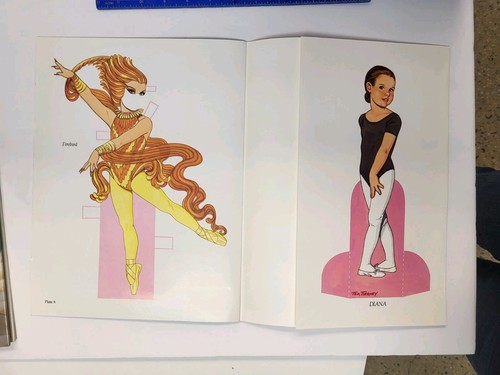 BALLERINA PAPER DOLL 1994 Tom Tierney Book UNCUT - Picture 6 of 9