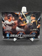 2019 Bowman Draft - Chrome Draft Progression Quinn Priester, Travis...