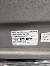 TestEquity 1027S Environmental Chamber (-35 To +175C), 70279