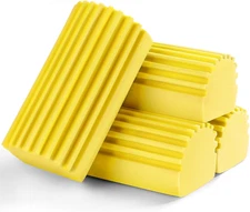 4-Pack Damp Clean Duster Sponge Brush for Cleaning Blinds, Glass, Baseboards, Ve