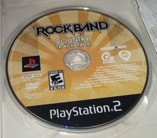 Rock Band Country Track Pack Sony PlayStation 2 PS2 Disc Only E10+ MTV NTSC-U/C