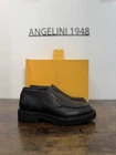 Doucal’s Open Walk Boot Black Leather Casual Shoe Doucal’s Men 40