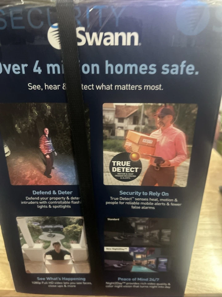 Swann 1080P Wired Home Security System 4 Bullet Cameras 1TB Enforcer - Image 3 of 4