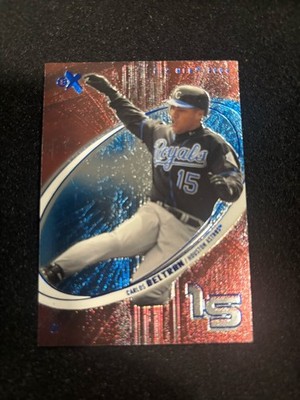 ESSENENTIAL CREDENTIALS NOW 10/18 SSP 2004 Fleer EX Carlos Beltran With Serial