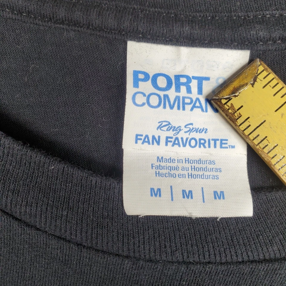 Camisa Flat Earth Para Hombre Mediana Waffle Tejido Manga Rayas Disfraz Y2K Patinador Foto 3 de 4