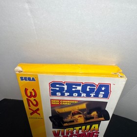 Virtua Racing Deluxe (Sega Genesis 32X, 1994) Boxed Complete W/ Manual