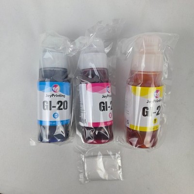 Canon GI-20 Ink 3 Bottle Pack (CMY) for Continuous ink Megatank Printers