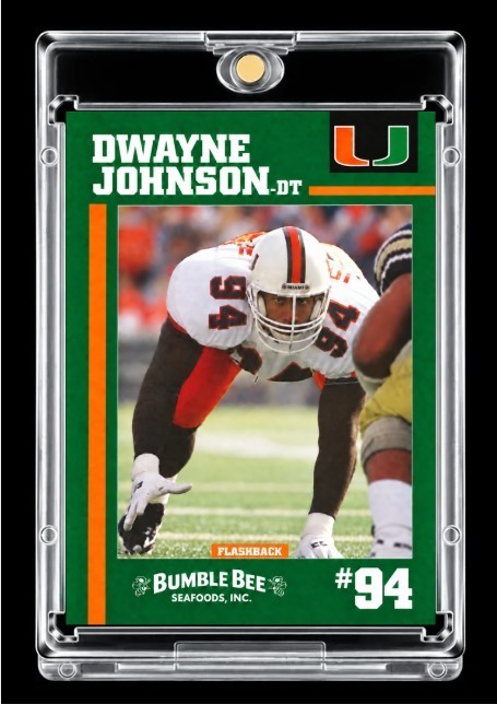 2024 Dwayne Johnson Flashback Rookie Card "The Rock" 30th Anniversary Edition