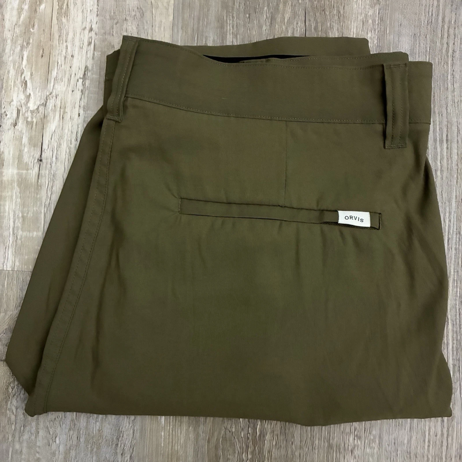 Orvis Men's Tech Pants 36x32 Green Water-Repellent Stretch Media-Storage
Opens in a new window or ta